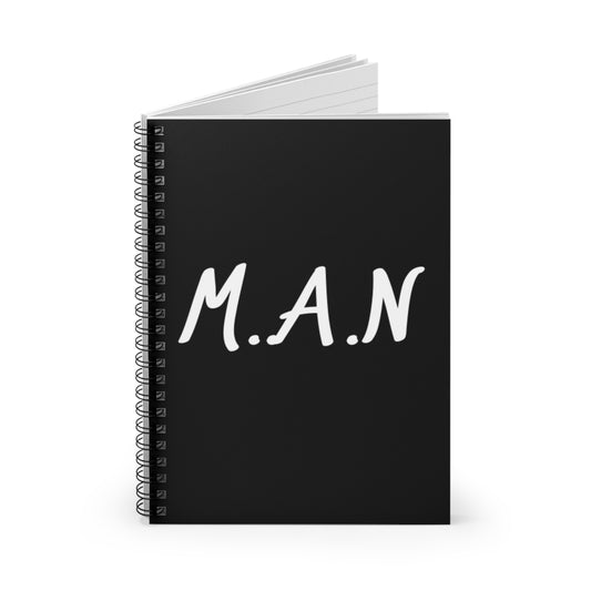 M.A.N Spiral Notebook - Ruled Line