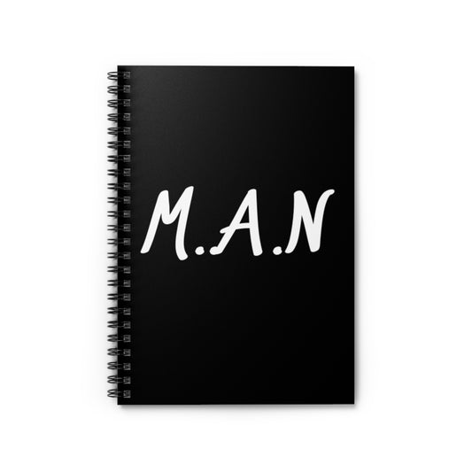 M.A.N Spiral Notebook - Ruled Line